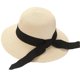 thumbnail image 1 of Sun Straw Hat for Women Wide Brim Beach Cap Soft Sun Blocking Comfort Hats For Beach Vacation, 1 of 5