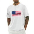 thumbnail image 4 of Birdeem Chemises pour Hommes Imprimé Col Rond Mode Décontractée Manches Courtes Blouses, 4 of 9