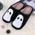 thumbnail image 6 of Slippers for Women Fuzzy Halloween Fluffy Winter House Shoes House Slippers Bedroom Slippers On Indoor Comfortable Slippers Home Slippers Black 38, 6 of 8