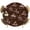Brown, variant on Western Cowboys Round Tablecloth 45-54 Inch Round Fitted Table Cloth with Elastic Edge, Orange Vintage Country Nature Scenery Waterproof Table Cover Protector for Outdoor Picnic Party Dining