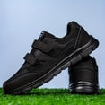 thumbnail image 6 of Breathable Mesh Men's Casual Sneakers - Lightweight EVA/MD Sole, Double Buckle Closure, Round Toe Low-Top Design for Spring Summer Fall, - Outdoor Hiking & Daily Wear,, 6 of 9