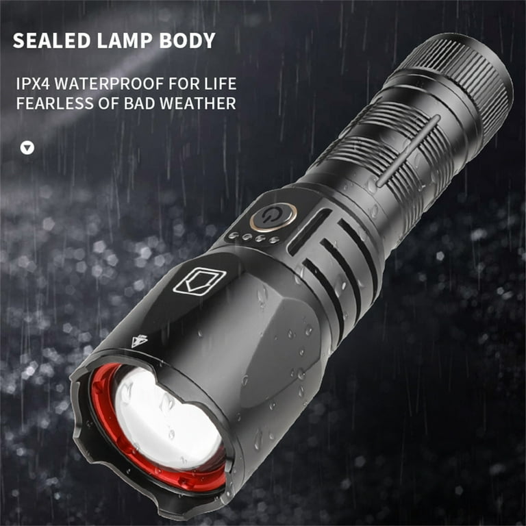 Laighter Flashlight, 120000 High Lumens Rechargeable Flashlights