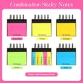 thumbnail image 5 of Sticky Notes, Pastel Sticky Notes, Small Sticky Notes, Mini Sticky Notes, 2 Designs,Sticky Notes, Sticky Notes Mini, Little Sticky Notes, Tiny Sticky Note for Annotation, 190Sheets(Pink,2x0.6"), 5 of 8