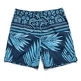 thumbnail image 1 of Men's beach pants seaside holiday casual pants printed loose five-point shorts, 1 of 6