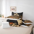 thumbnail image 6 of Homewish Beige Skeleton Skull 7-Piece Twin Bedding Sets,Gothic Valentine'S Day Bedding Comforter Set,Country Floral Flower Sheet Sets For Girls Kids,Luxury Bedroom Decor Reversible, 6 of 8