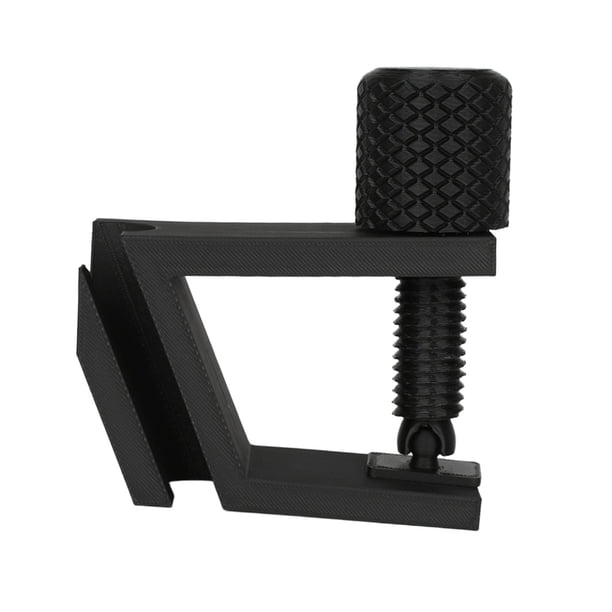 Clip de montaje para acuario, soporte para tubo, para peces de 24 mm de diámetro, para acuario de peces o tipo cubo. negro