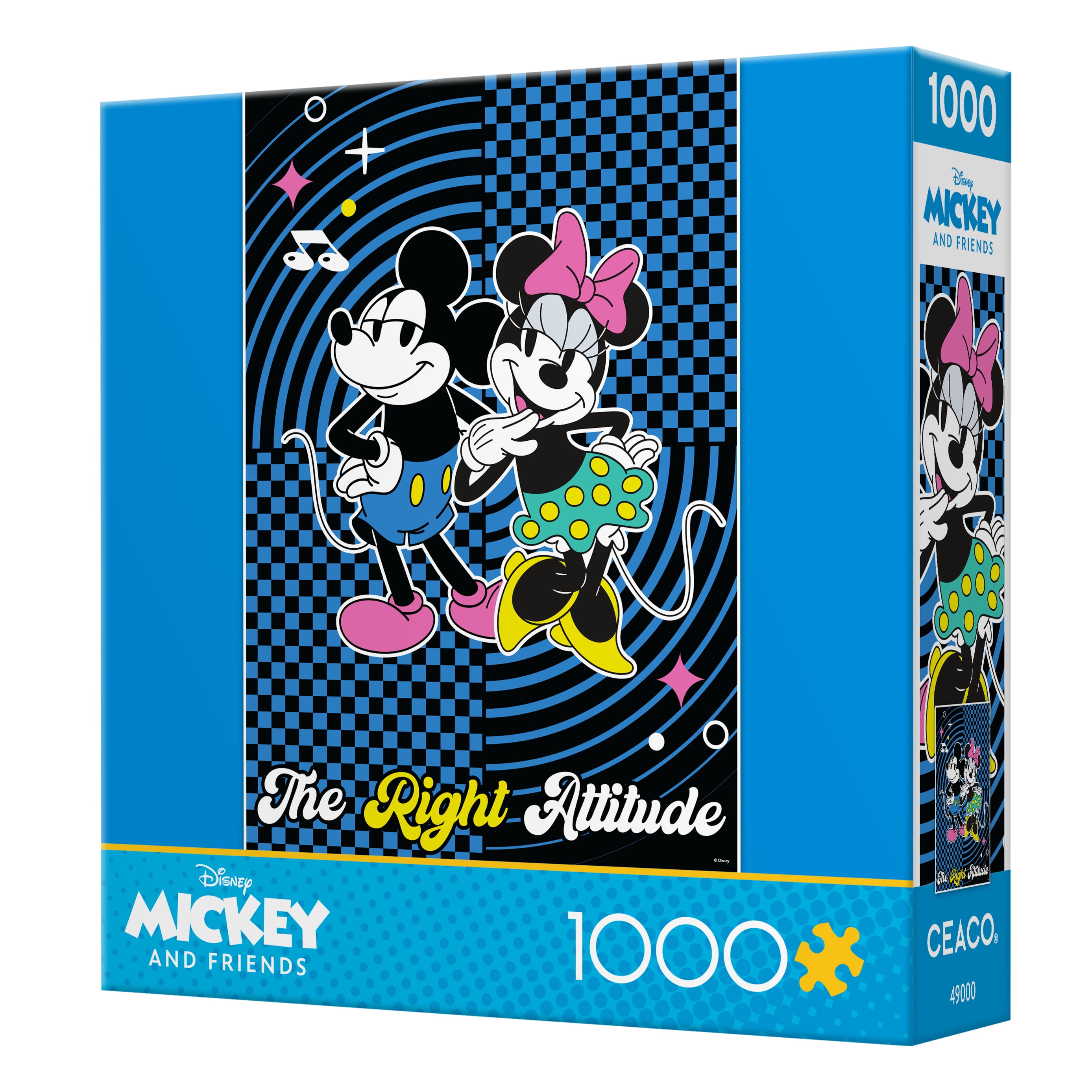 Ceaco 1000 Piece The Right Attitude Interlocking Jigsaw Puzzle