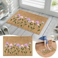 thumbnail image 4 of HHBEAUTY Summer Welcome Doormat Spring Summer Mats Welcome Floor Mats Polyester Door Rug Beach Flowers Sunshine Non Slip Floor Mat for Indoor Outdoor Home Decor, 4 of 9