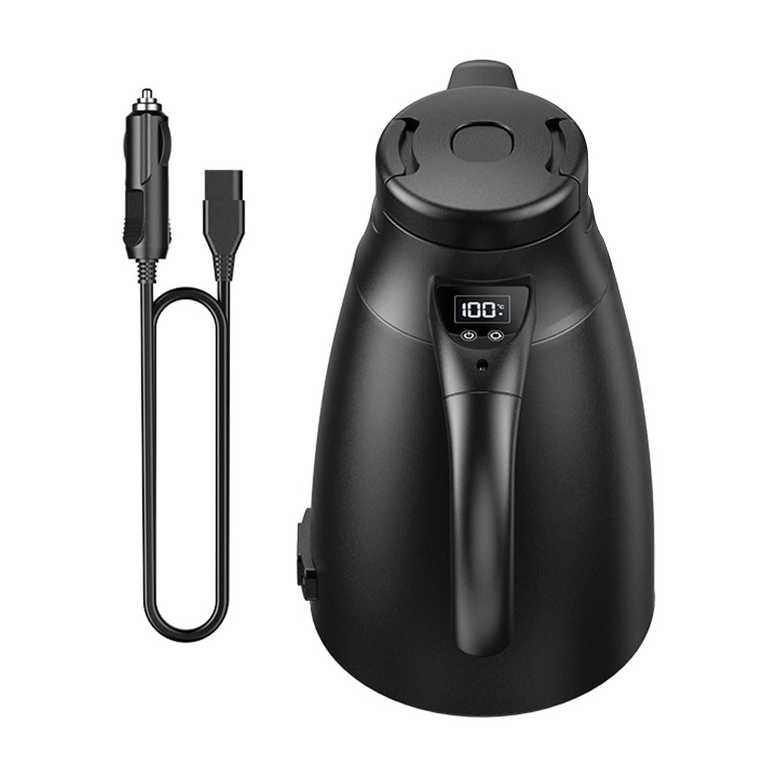 TISHITA Car Kettle Boiler Stainless Steel Hot Water Bottle Car Coffee Warmer Water Boiler Car Electric Kettle 12 V 24 V
