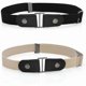 thumbnail image 2 of Buckle-Less Belt, 2-Piece Invisible Elastic Waistband Elastic Waistband Without Buckle, Buckle-Less Adjustable Belt For Women Men., 2 of 4