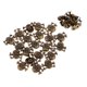 thumbnail image 1 of 20 juegos de remaches metálicos con forma de calavera gótica para manualidades de cuero Bronce, 1 of 6