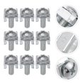 thumbnail image 3 of MasteelfCA 100 Pcs Vis et Écrous pour Support de Cage d'Ordinateur pour Armoires de Serveur, 3 of 7