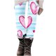 thumbnail image 5 of TaTaai Women's Valentine Print Casual Yoga Leggings, Valentine's Day Gift, Daily Home Activewear Leggings Gift, 5 of 6