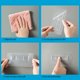 thumbnail image 5 of Injueey Soporte para cepillos de dientes, lindo reemplazo a prueba de polvo, sin perforaciones, resistente, hogar, cocina, estante de almacenamiento, Cocina y Comedor Rosa Injueey HA081812-04, 5 of 6