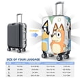 thumbnail image 4 of Saiise Bluey Luggage Suitcase Covers Elastic Washable Luggage Protector Travel Suitcase Protective Cover For Unisex Fits 18-32 Inch Luggage(No luggage included), 4 of 7