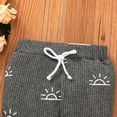 thumbnail image 5 of Toddler Infant Baby Boy Dinosaur Clothes Set Short Sleeve T-Shirt Tops Shorts Summer Outfits ( 6-9 Months, Grey), 5 of 6