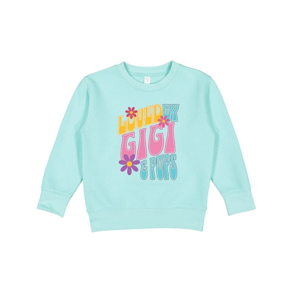 Inktastic Gigi and Pops Love Me Granddaughter Toddler Sweatshirt