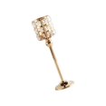 thumbnail image 1 of maytalsory Crystal Candle Holder Candelabra Party Centerpiece Candlestick Home Decor L Gold, 1 of 8