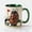Black, variant on On The Course Golf Coffee Mug - Personalized Gift For Golfers,3D Embossed