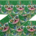 thumbnail image 3 of IBA Indianbeautifulart Orange Goggles & Frog Animal Ribbon&nbsp;Trim&nbsp;Tape Fabric Laces For Crafts Printed Velvet&nbsp;Trim&nbsp;9 Yards Sewing Accessories 4 Inches, 3 of 8