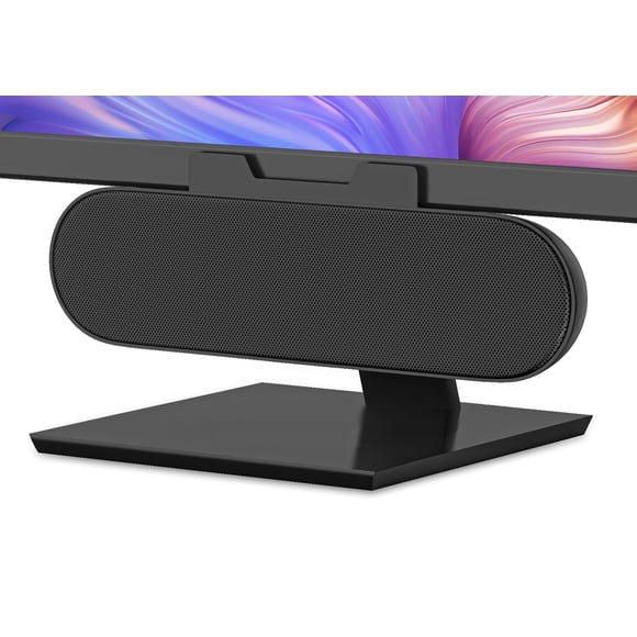 Altavoces de ordenador LXTNFU para monitor de escritorio USB-C negros