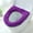 Purple, variant on Toilet Seat Cover for Bathroom, Toilet Seat Cushion Covers Soft Thicker Warmer Washable Toilet Seat Cover Pads with Zipper Home Reusable