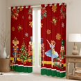 thumbnail image 2 of Homewish Xmas Nutcracker Black Out Curtains for Teens Boys Girls,Ballet Girl Curtains Pack of 2 (42x63 Each),Merry Christmas Bedroom Curtains,Super Cozy Room Decor, 2 of 6