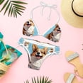 thumbnail image 6 of Corgi Dog Detachable Sponge Adjustable Strap Bikini Set Two-Pack Swimsuit Women Swim Suit, 6 of 6