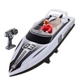 thumbnail image 3 of BELOVING Remote Control Boat 2.4GHz Control Gift Speedboat for River Pools Salt Water White, 3 of 9