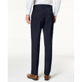 thumbnail image 2 of Calvin Klein Mens Skinny fit Dress Pants 34 / 32 Navy Blue Solid Stretch, 2 of 6