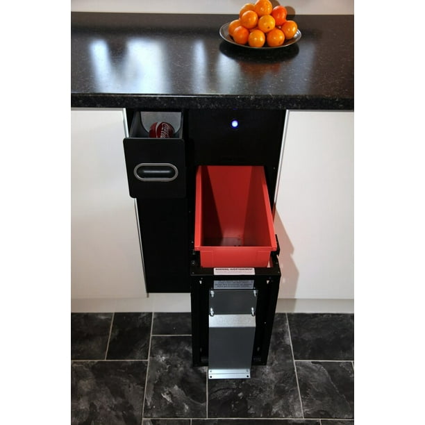 Krushr K018 18" Recycling Trash Compactor with 8.6 cu. ft. Capacity