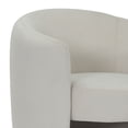 thumbnail image 4 of MUNDO IN MUEBLES Sillón Tavolara 313 Greige | Sillón Moderno Tapizado en Tela Greige Resistente | Estructura de Madera Sólida | Cojines Extraíbles y Confort Ergonómico, 4 of 10