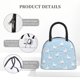 thumbnail image 4 of Balery Goose White Flowers Bolsa de Almuerzo para Mujeres, Caja de Almuerzo, Bolsa de Almuerzo Pequeña Impermeable, Tote de Almuerzo Reutilizable con Gran Capacidad, 4 of 6