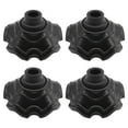 thumbnail image 1 of 4pcs Camping Chair Feet Covers Camping Stool Leg Caps Table Leg Protectors for Outdoor, 1 of 8
