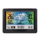 thumbnail image 1 of Nueva pantalla a color reloj meteorológico inalámbrico pronóstico del tiempo despertador termómetro higrómetro FJ3383F libro sin batería ACTIVE Biensenido a ACTIVE, 1 of 3