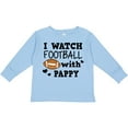 thumbnail image 3 of Inktastic I Watch Football with My Pappy Boys Long Sleeve Toddler T-Shirt, 3 of 5
