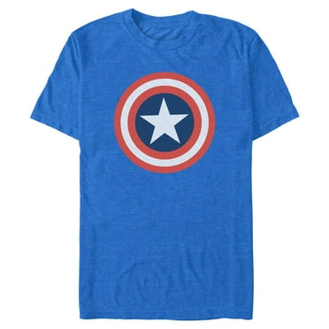 Men's Marvel Captain America Classic Shield  Graphic T-Shirt
