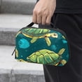 thumbnail image 2 of Turtle Oxford Cloth Waterproof Travel Organizer Storage Pouch Cable Organizer Travel Charging Cord Organizer Case, 2 of 6