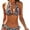 Leopard Pink, variant on Women's Leopard Bikini Sets 2 Piece Bathing Suits Sexy Halter Bikini Swimsuits Side Tie Thong Bottom Swimwear