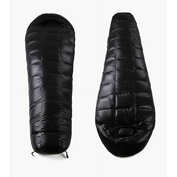 Sleeping Bag Adults Kids for Camping Hiking Trips Warm Cool Weather Lightweight and Waterproof Portable Sleeping Bag Indoors Outdoors Activities Grey