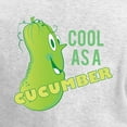 thumbnail image 3 of CafePress - Cool Cucumber Long Sleeve T Shirt - Women's Long Sleeve Graphic Casual T-Shirt, 3 of 4