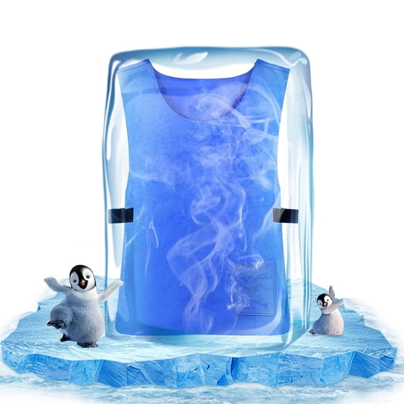 Qiyinn Evaporative Cooling Vest for Men & Women, Water-Activated Cooling Vest for Hot Weather