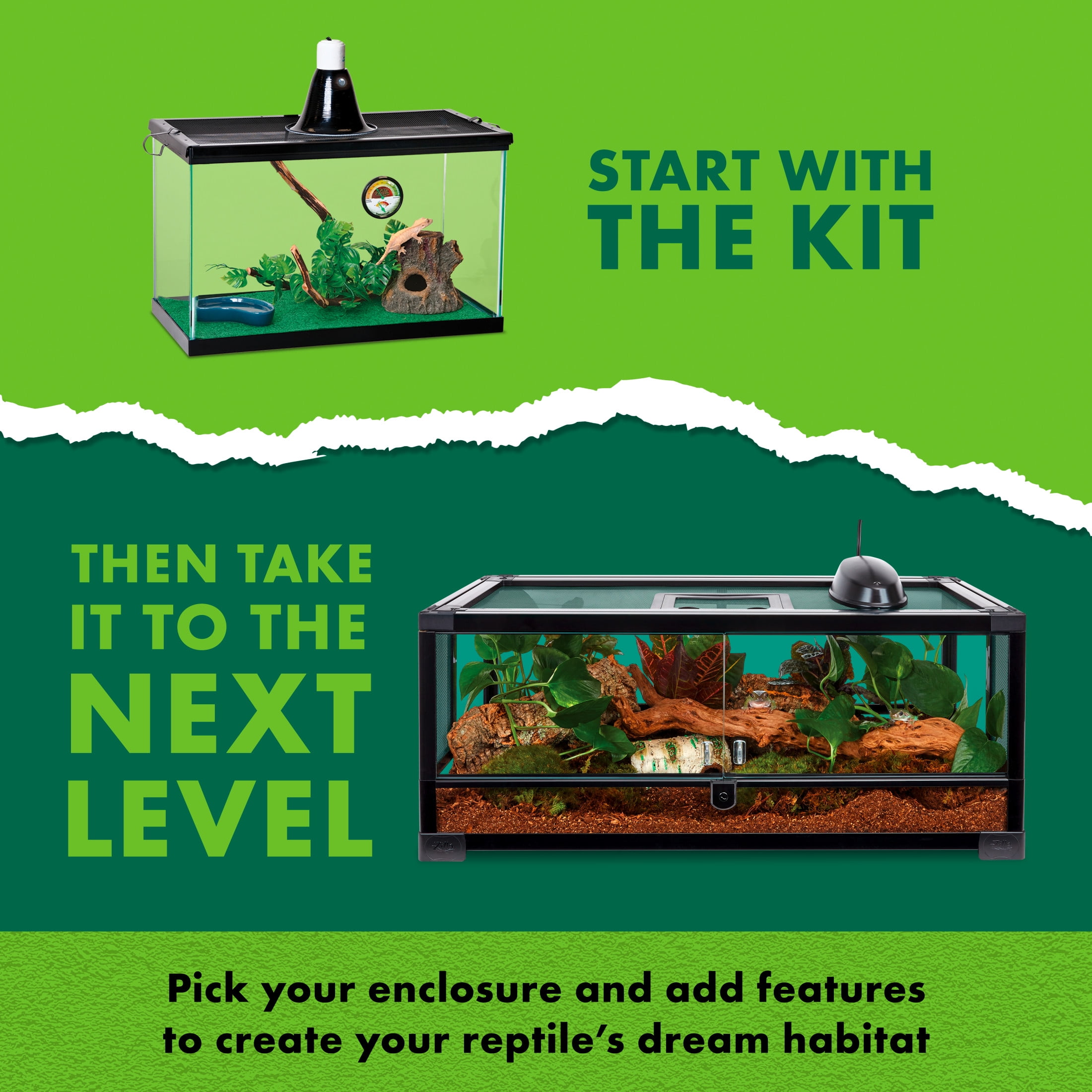 Zilla Tropical Habitat Accessory Kit