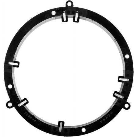 Metra - Speaker Adapter Plates for Select Honda and Volkswagen Vehicles (2-Count) - Black