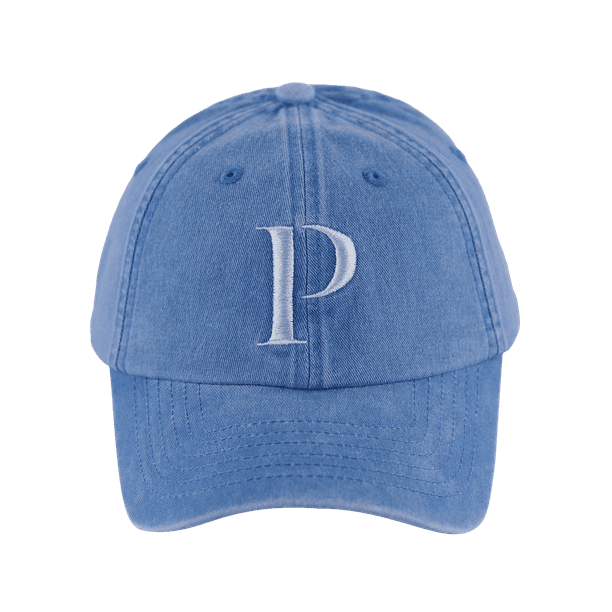 Gorra para Mujer Original con Iniciales LuckyLy, Ajustable y Moderna, Letras A-Z azul Unitalla - Ajustable
