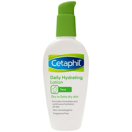 Cetaphil Daily Hydrating Lotion, 3 fl oz (Best Hydrating Cream For Sensitive Skin)