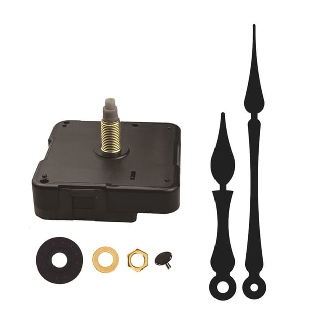 MYG 20mm Quartz Long Shaft Clock Movement DIY Wall Clock Movement Mechanism Clock Repair Kit Replacement (Shaft Length 3/4 inch,without Second Hand)