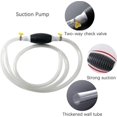thumbnail image 2 of Siphon Hand Pump Syphon Pump Fuel Transfer Pump Fuel Line Assembly Gasoline Oil Water Fuel Diesel Transfer Siphon Pump Siphon Hose with 2M Durable PVC, 2 of 5