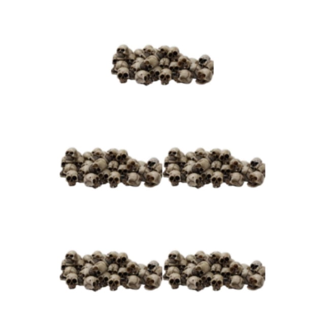 Guardoinrt 20pcs/set Realistic Skeleton Skulls For Halloween Decoration - Lightweight And Portable Thick 20pcs 5Set