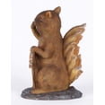 thumbnail image 3 of Figura de ardilla Hi-Line Gift Ltd de poliresina para interiores y exteriores, 3 of 9